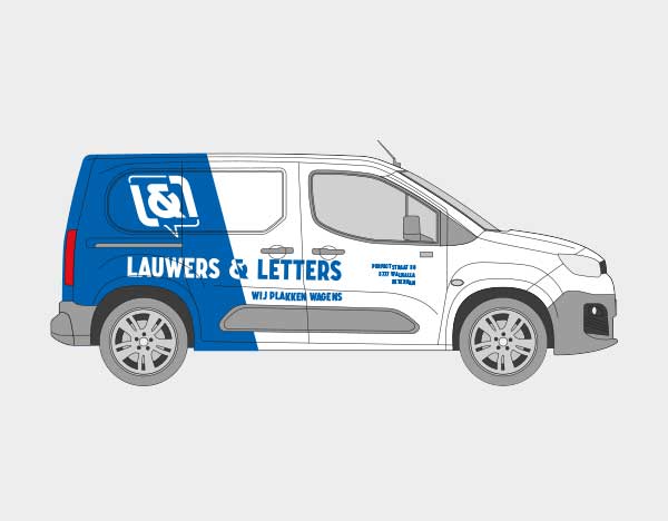 Beletter uw wagen