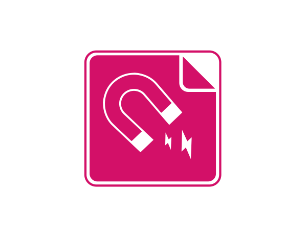 Magneetsticker 0,9