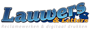 Logo Lauwers en Letters, reclamewerken